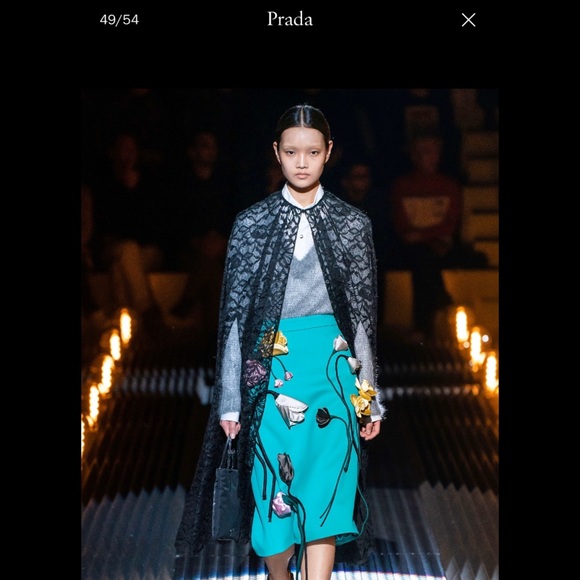 Black Lace Cape - Picture 10 of 11